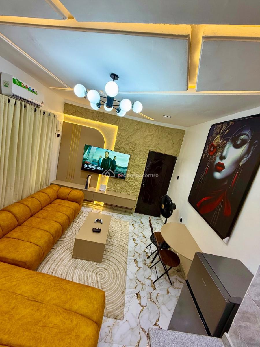 Exclusively Beautiful One Bed Apartment, Awofodu Street, Pedro, Gbagada, Lagos, Mini Flat (room and Parlour) Short Let