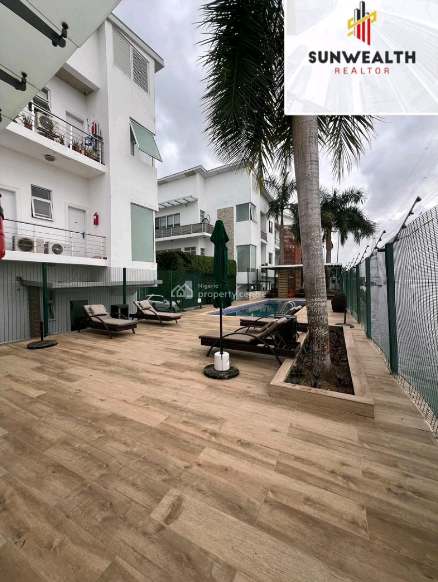 Fully Serviced 3 Bedroom Apartment (with Pool & Gym), Banana Island, Ikoyi, Lagos, Flat / Apartment for Rent