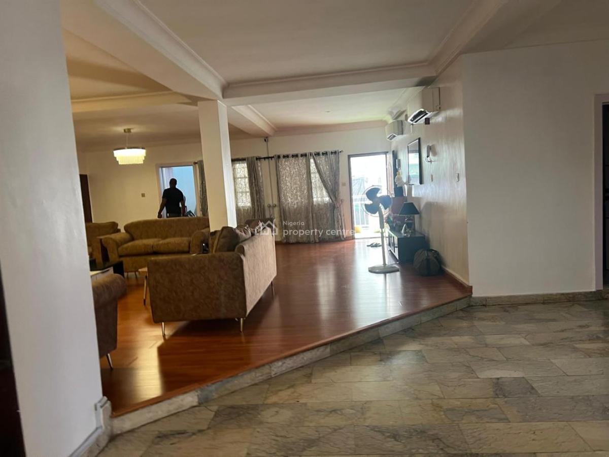 3 Bedroom Luxury Flat with One Room Service Quarters, Swimming Pool, Fi, Park View Estate, Ikoyi, Lagos, Flat / Apartment for Rent