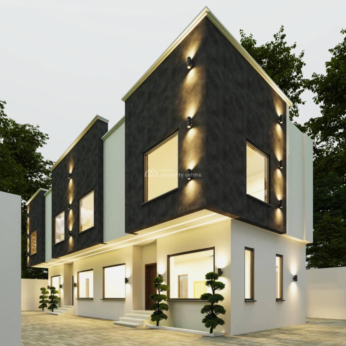Newly Built 3 Bedroom Terrace Duplex, Robert Street, Gra Phase 2, Magodo, Lagos, Terraced Duplex for Rent