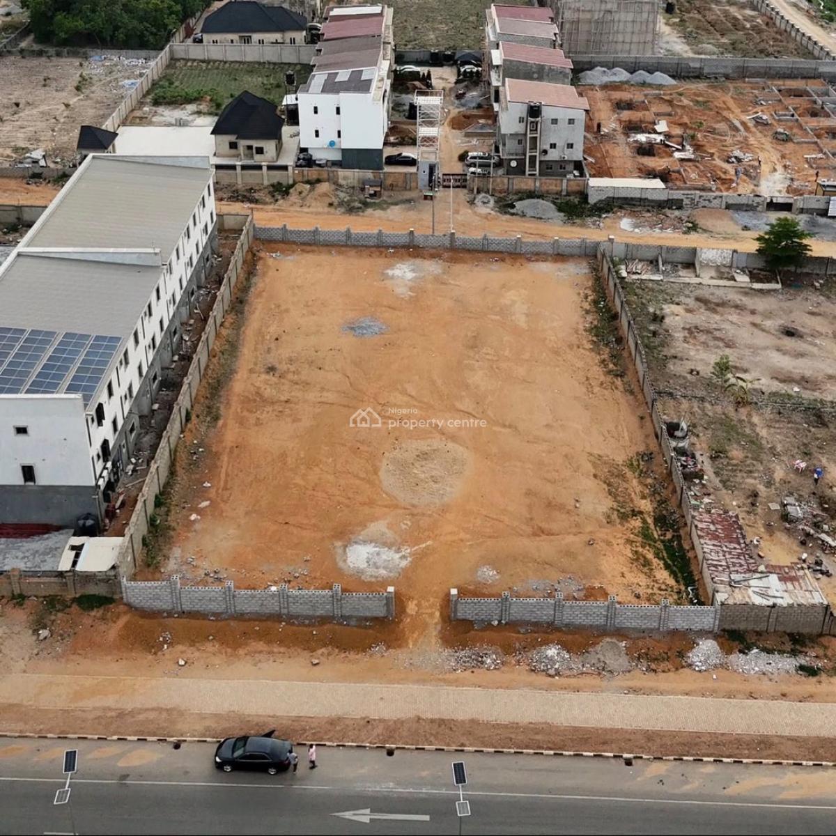 Fenced Residential Plot of 5100 Sqm ,facing The Road, Cofo, Katampe Main ( Maitama Extenion), Katampe (main), Katampe, Abuja, Residential Land for Sale