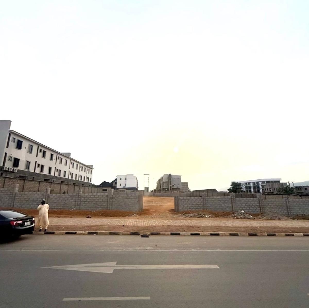Fenced Residential Plot of 5100 Sqm ,facing The Road, Cofo, Katampe Main ( Maitama Extenion), Katampe (main), Katampe, Abuja, Residential Land for Sale