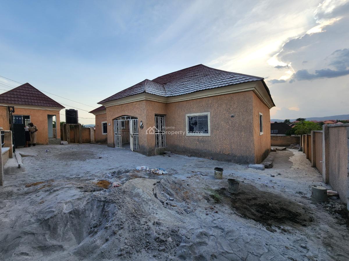 Newly Renovated and Very Spacious 4-bedroom Bungalow + Gatehouse, Cajaah Estate, Orozo, Abuja, Detached Bungalow for Rent