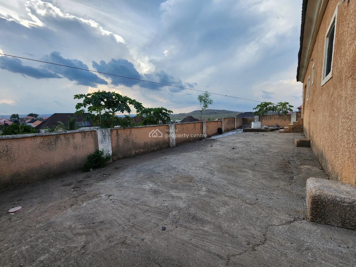 Newly Renovated and Very Spacious 4-bedroom Bungalow + Gatehouse, Cajaah Estate, Orozo, Abuja, Detached Bungalow for Rent