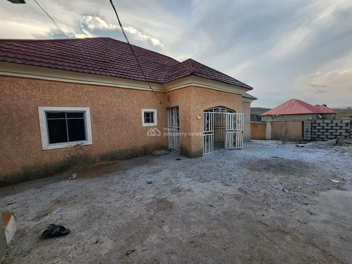 Newly Renovated and Very Spacious 4-bedroom Bungalow + Gatehouse, Cajaah Estate, Orozo, Abuja, Detached Bungalow for Rent