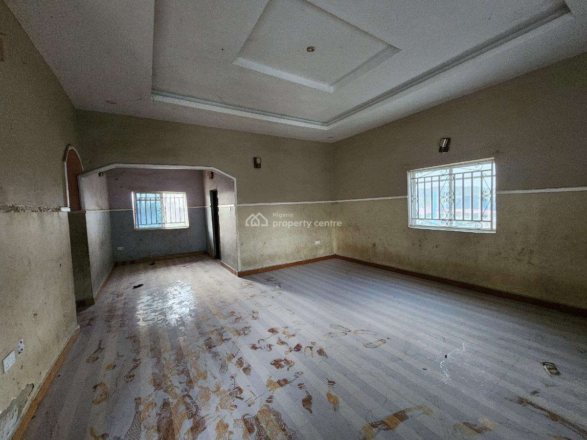 Newly Renovated and Very Spacious 4-bedroom Bungalow + Gatehouse, Cajaah Estate, Orozo, Abuja, Detached Bungalow for Rent