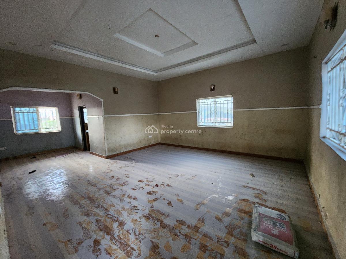 Newly Renovated and Very Spacious 4-bedroom Bungalow + Gatehouse, Cajaah Estate, Orozo, Abuja, Detached Bungalow for Rent