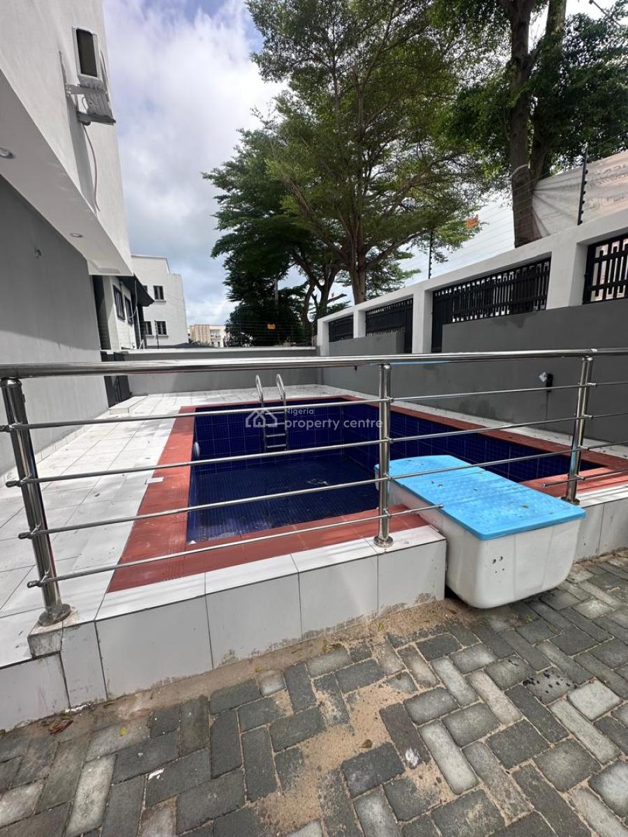 Compatible 3 Bedroom Terrace with Bq & Pool, Lekki Phase 1, Lekki, Lagos, Terraced Duplex for Rent
