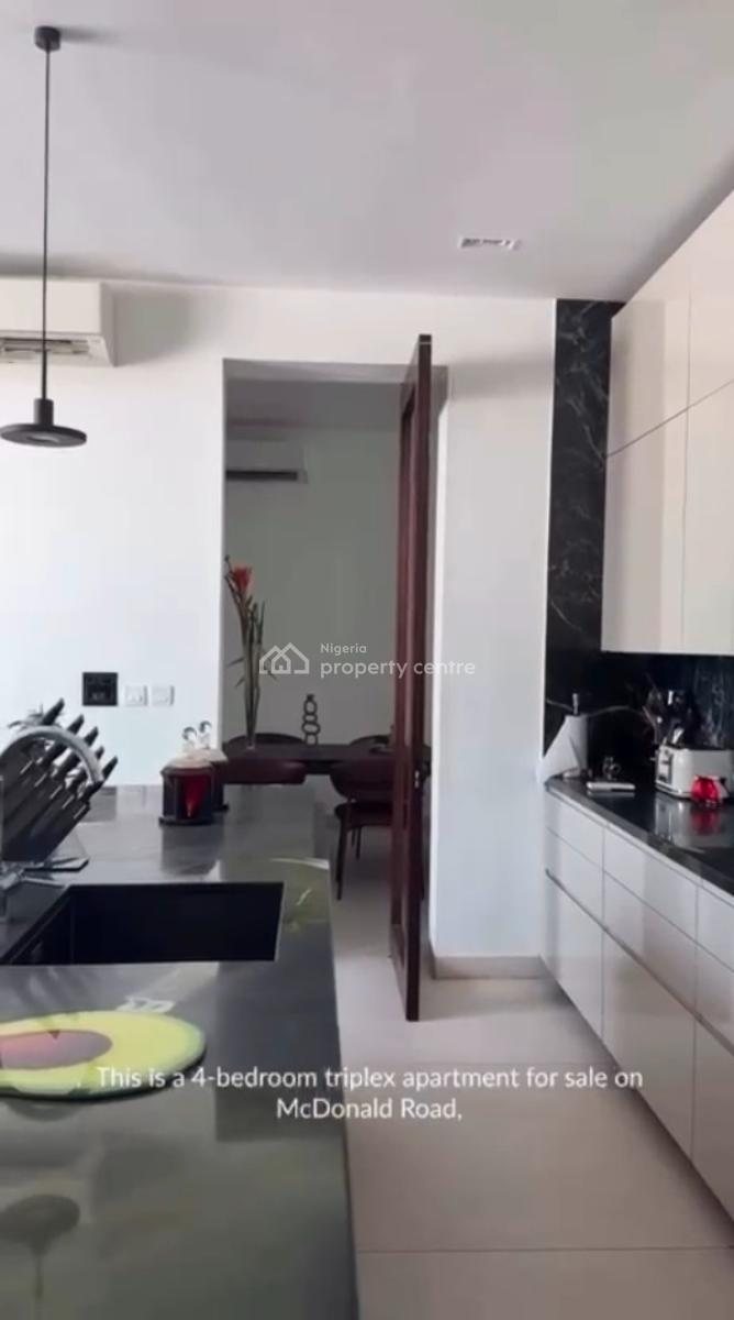 Premium Furnished 4beds Triplex Apartment with Elevator, Old Ikoyi, Ikoyi, Lagos, Flat / Apartment for Sale