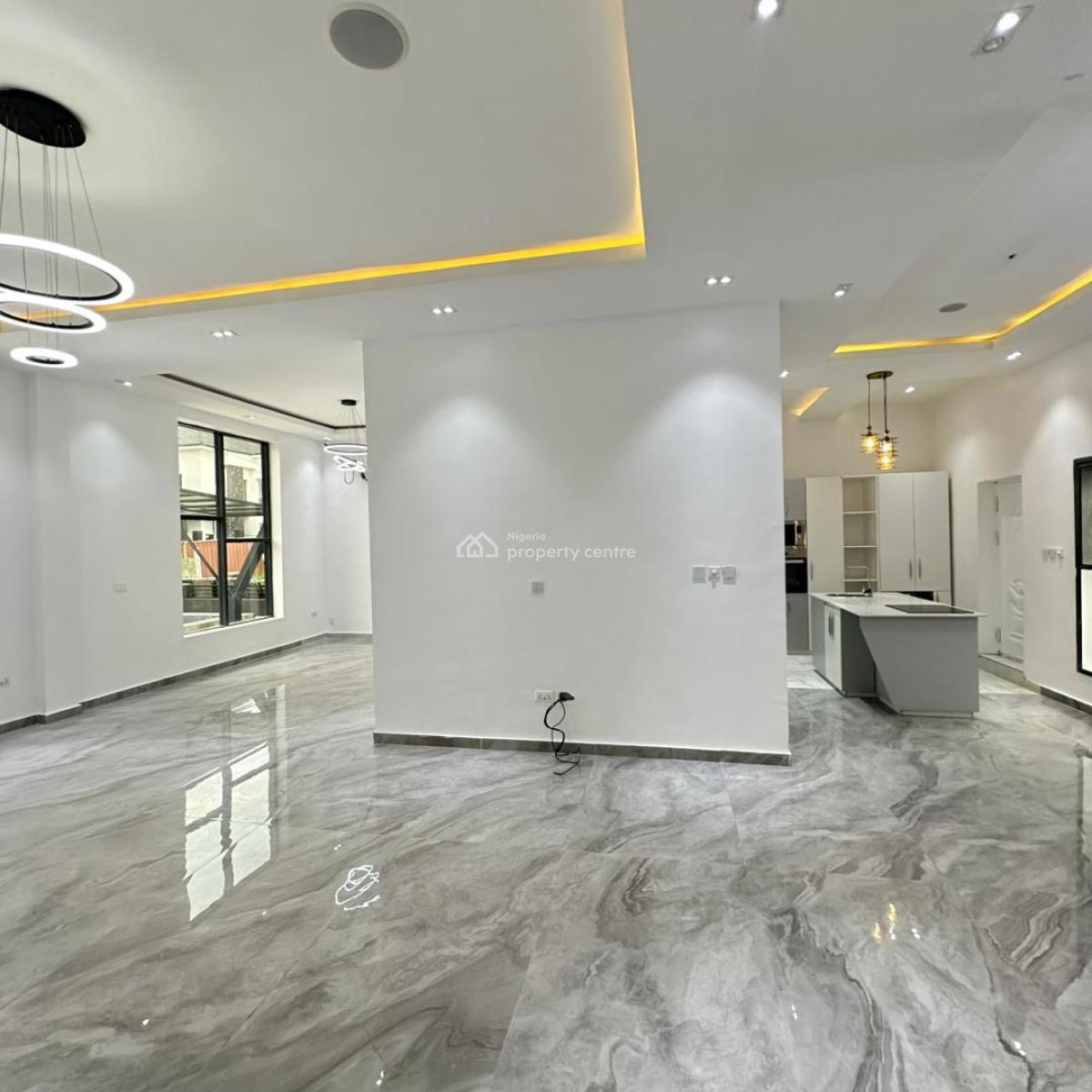 Enormous 5bedroom Duplex with a Bq,pool,cinema Wothin a Serene Environ, Osapa, Lekki, Lagos, Detached Duplex for Sale
