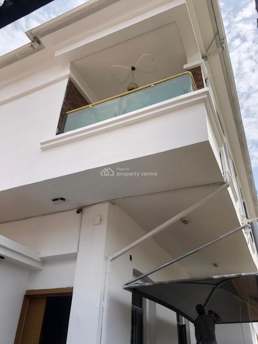 4 Bedroom Semi-detached Duplex with Bq, Osapa, Lekki, Lagos, Semi-detached Duplex for Rent
