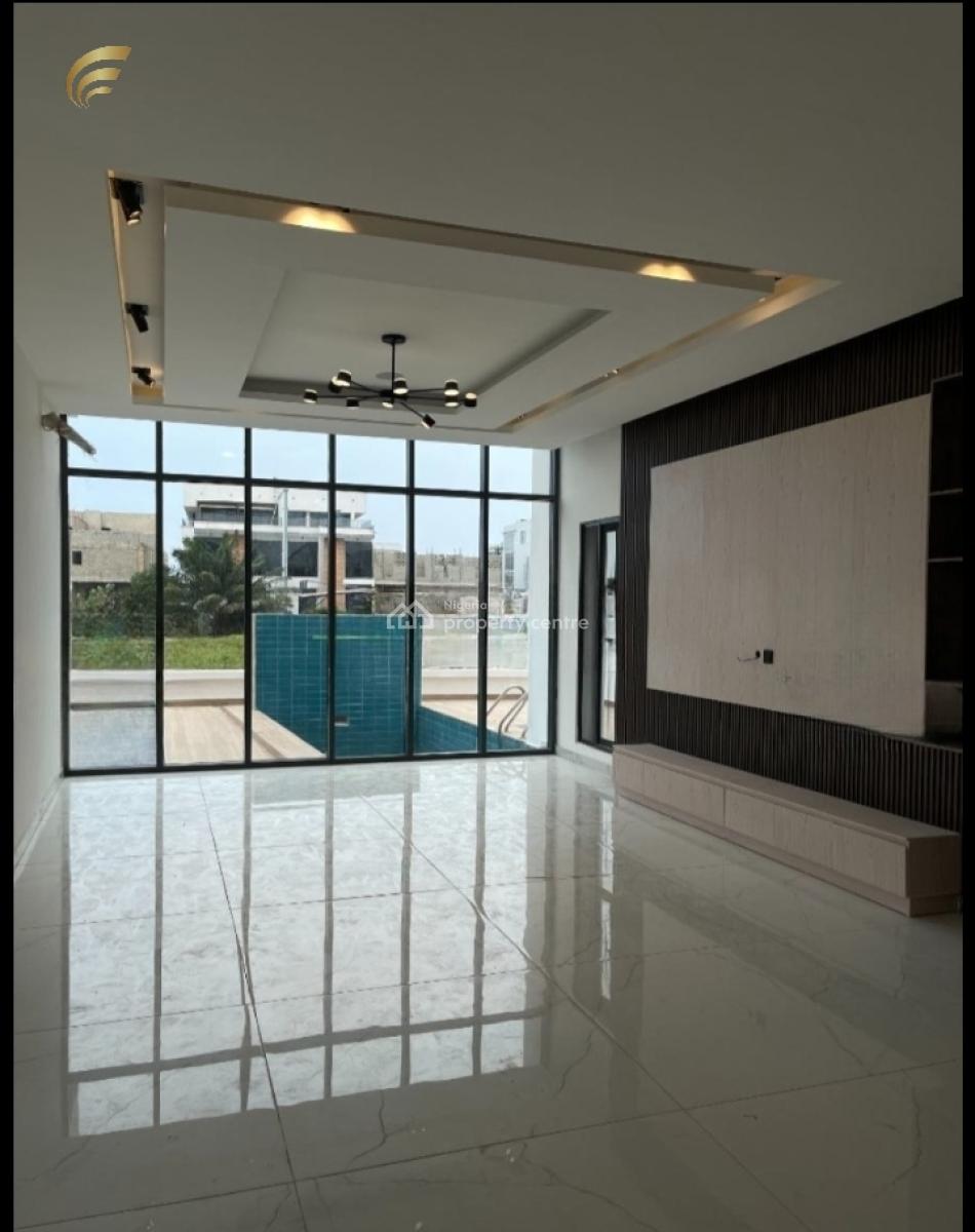 Smart 5-bedroom Semi Detached Duplex with Bq, Cowrie Creek Estate, Ikate, Lekki, Lagos, Semi-detached Duplex for Sale