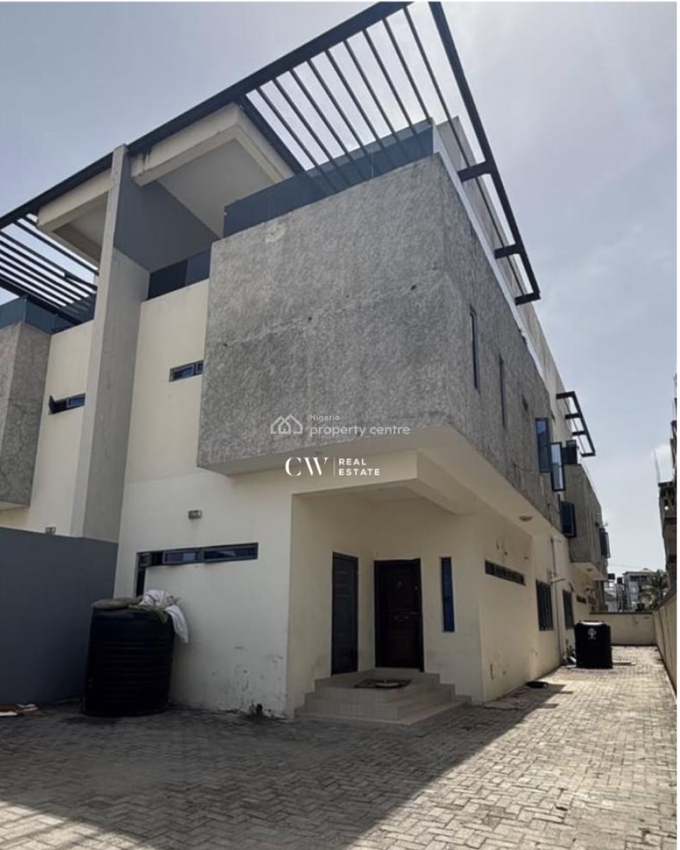 3 Bedroom Semi-detached Duplex with Bq & Rooftop, Lekki, Lagos, Semi-detached Duplex for Rent