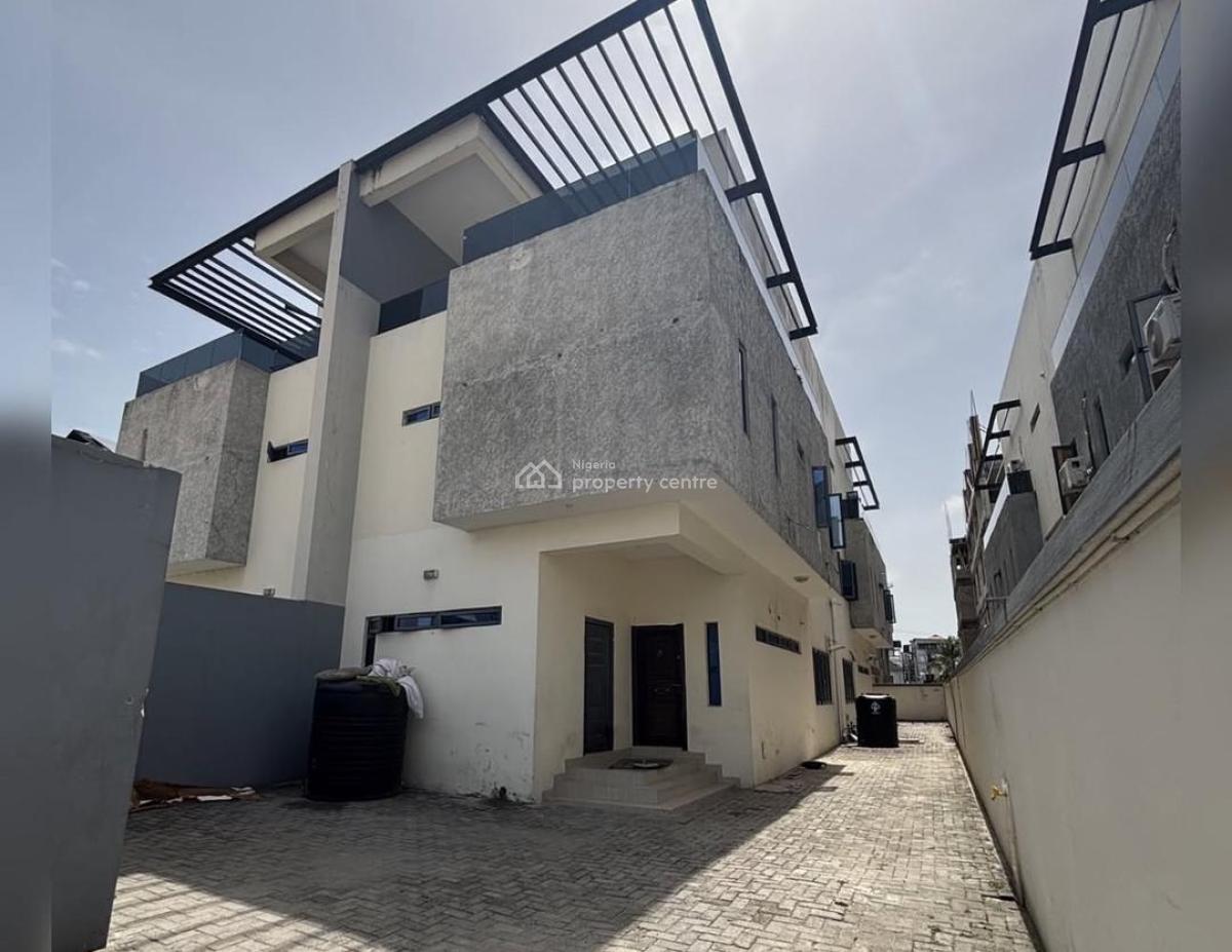 3 Bedroom Semi-detached Duplex with Bq & Rooftop, Lekki, Lagos, Semi-detached Duplex for Rent