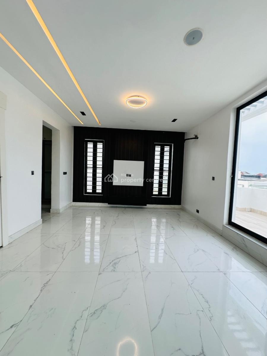 Brand New 5 Bedroom Detached Duplex with Bq, Pool & Cinema, Chevron, Lekki, Lagos, Detached Duplex for Sale