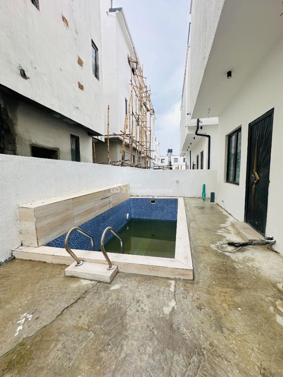 Brand New 5 Bedroom Detached Duplex with Bq, Pool & Cinema, Chevron, Lekki, Lagos, Detached Duplex for Sale