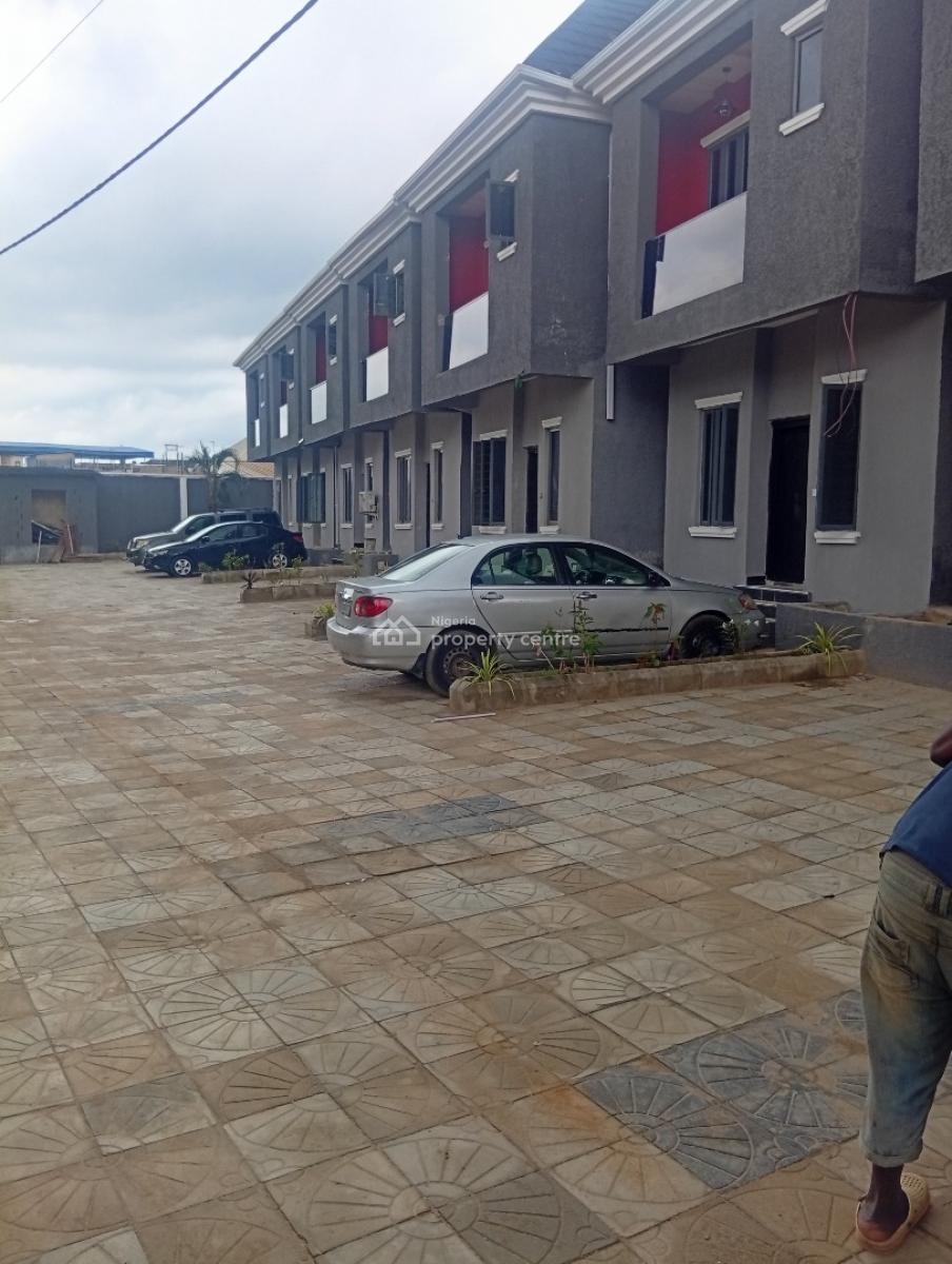 3 Bedrooms Terrace Duplex with Bq at Carcass Level, Ifako Gbagada Lagos, Ifako, Gbagada, Lagos, Terraced Duplex for Sale