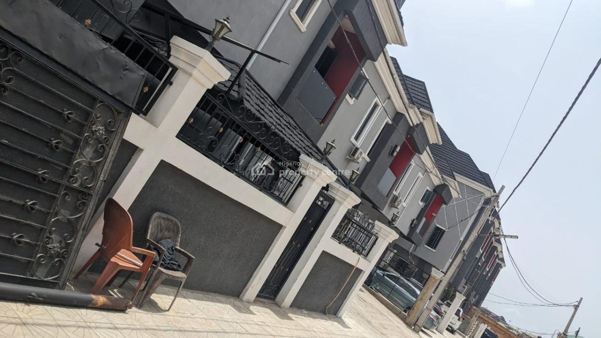3 Bedrooms Terrace Duplex with Bq at Carcass Level, Ifako Gbagada Lagos, Ifako, Gbagada, Lagos, Terraced Duplex for Sale