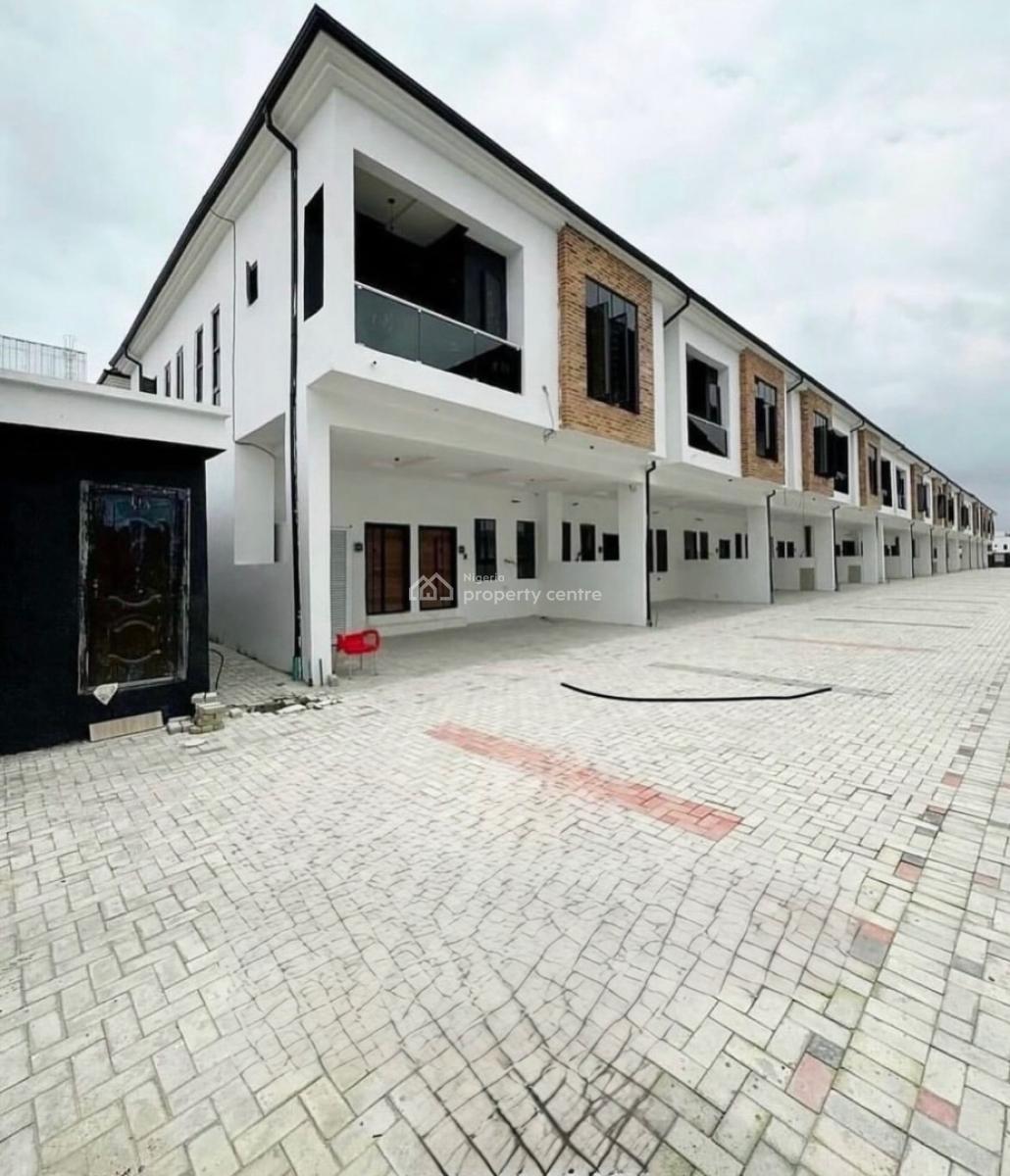 Serviced 4 Bedroom Terrace with En-suite Rooms, Orchid, Lekki, Lagos, Terraced Duplex for Rent