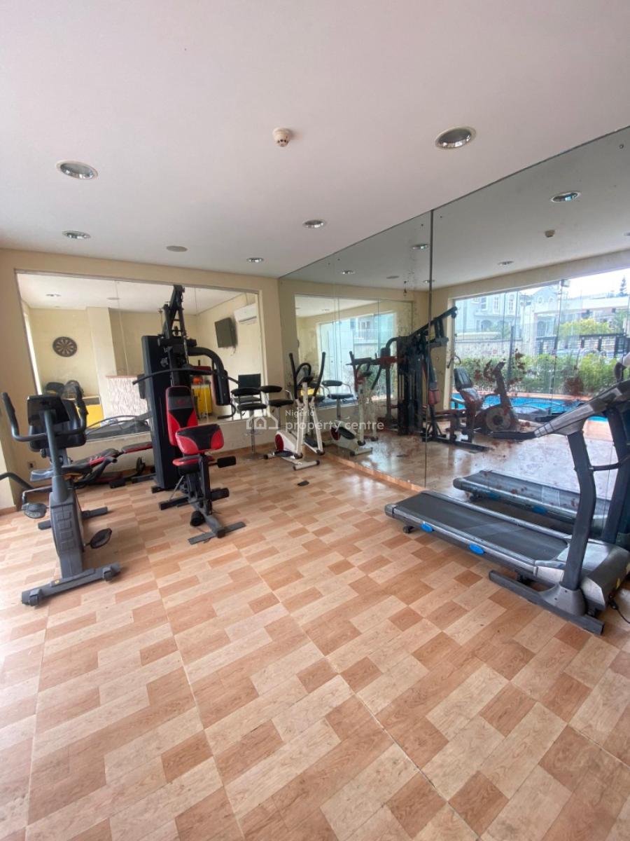 Fully Serviced 4 Bedroom Terrace Duplex with Swimming Pool & Gym, Banana Island, Ikoyi, Lagos, Detached Duplex for Rent