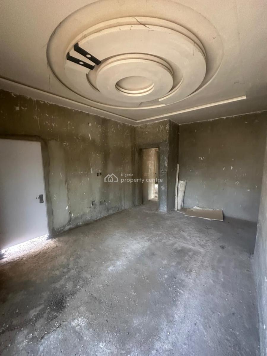 4 Bedroom Fully Detached Duplex at Advanced Carcass Level, Military Pension Board F01 Kubwa, Fo1 Layout, Kubwa, Abuja, Terraced Duplex for Sale