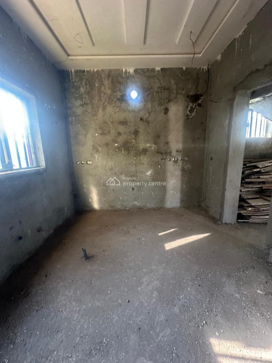 4 Bedroom Fully Detached Duplex at Advanced Carcass Level, Military Pension Board F01 Kubwa, Fo1 Layout, Kubwa, Abuja, Terraced Duplex for Sale