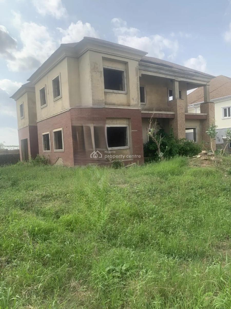 Luxury 5 Bedrooms Fully Detached Duplex Carcass with Excellent Facilities, Sabon Lugbe, Lugbe District, Abuja, Detached Duplex for Sale
