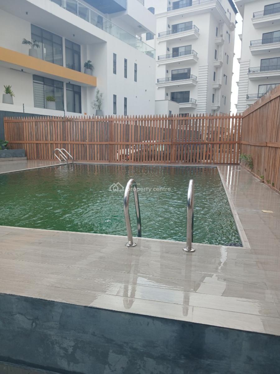 Newly Built and Serviced with 24/7 Power Supply 2 Bedroom En-suite Fla, Lekki Phase 1, Lekki, Lagos, Flat / Apartment for Rent