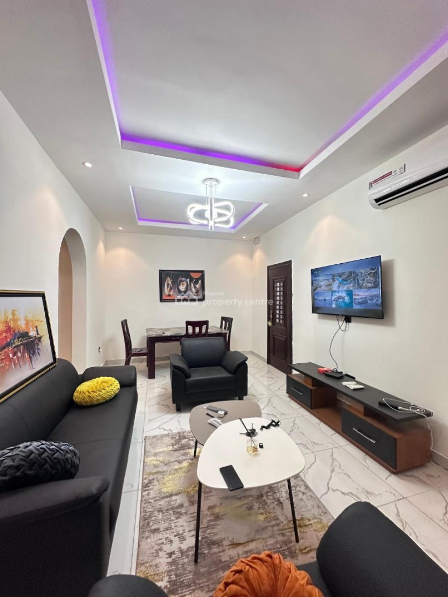 Fully Furnished 1 Bedroom Apartment with Swimming Pool &gym, Ologolo, Lekki, Lagos, Mini Flat (room and Parlour) for Rent