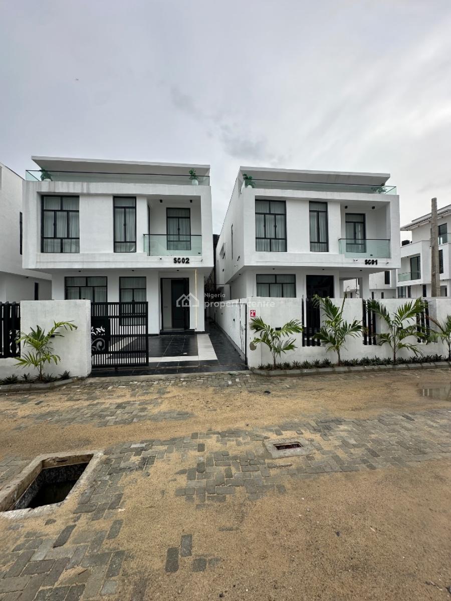 *phenomenal 5 Bedroom Detached Duplex with Bq*, Chevron, Lekki, Lekki, Lagos, Detached Duplex for Sale