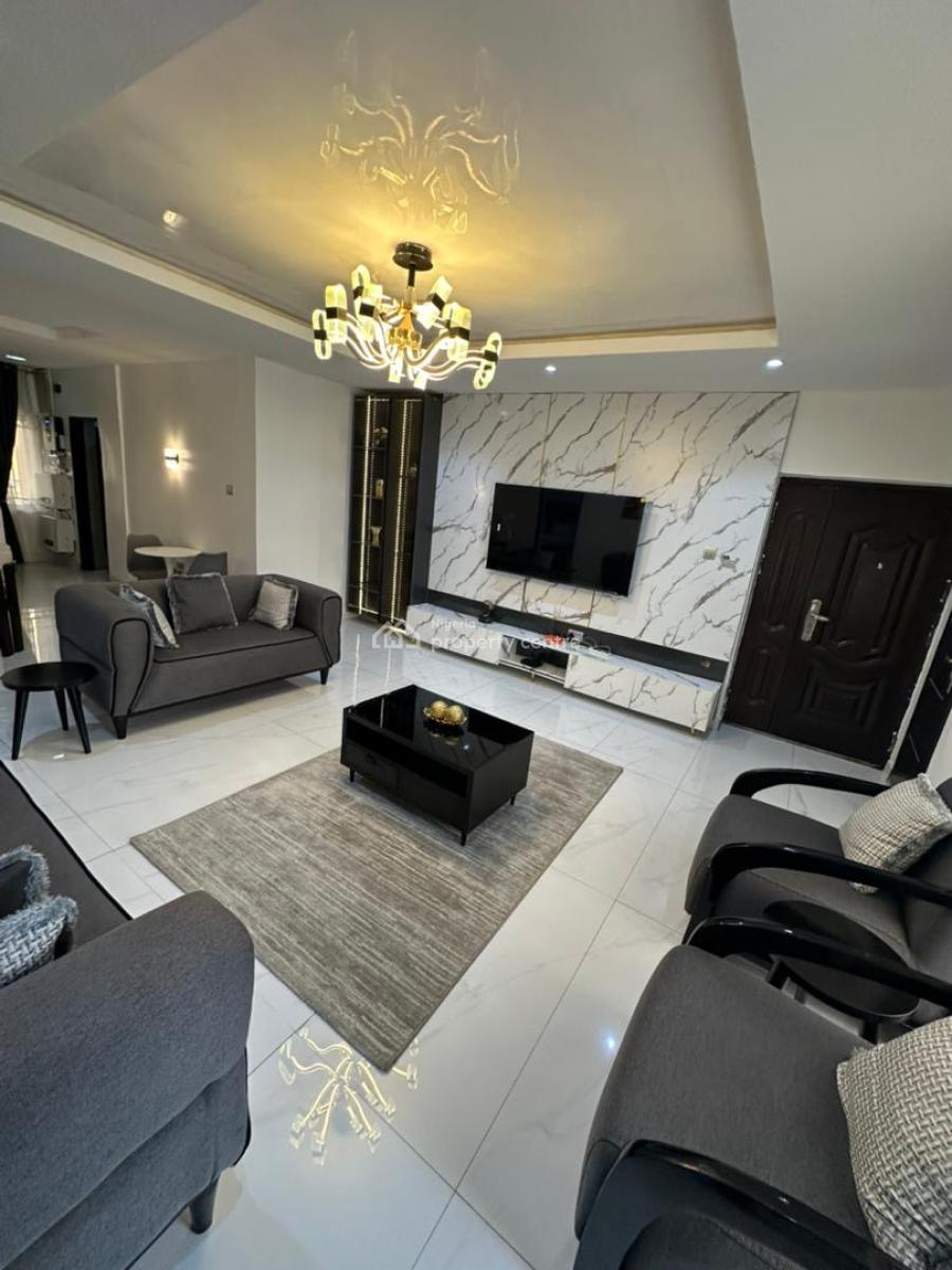 a Clean Fully Furnished 2 Bedroom Apartment in a Beautiful Environment, Fha Estate Guzape, Guzape District, Abuja, Flat / Apartment for Rent