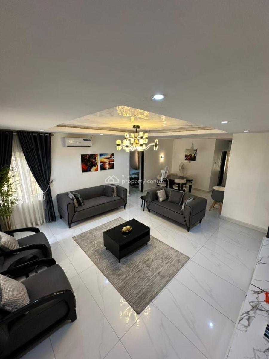 a Clean Fully Furnished 2 Bedroom Apartment in a Beautiful Environment, Fha Estate Guzape, Guzape District, Abuja, Flat / Apartment for Rent