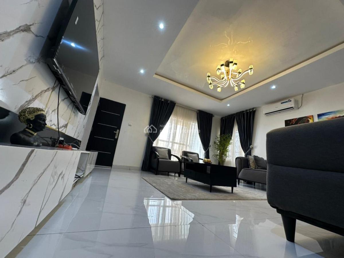a Clean Fully Furnished 2 Bedroom Apartment in a Beautiful Environment, Fha Estate Guzape, Guzape District, Abuja, Flat / Apartment for Rent