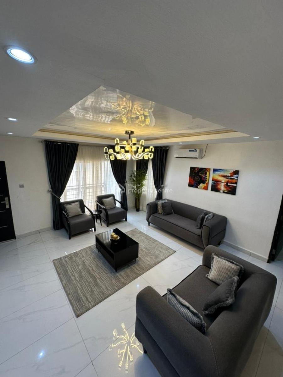 a Clean Fully Furnished 2 Bedroom Apartment in a Beautiful Environment, Fha Estate Guzape, Guzape District, Abuja, Flat / Apartment for Rent