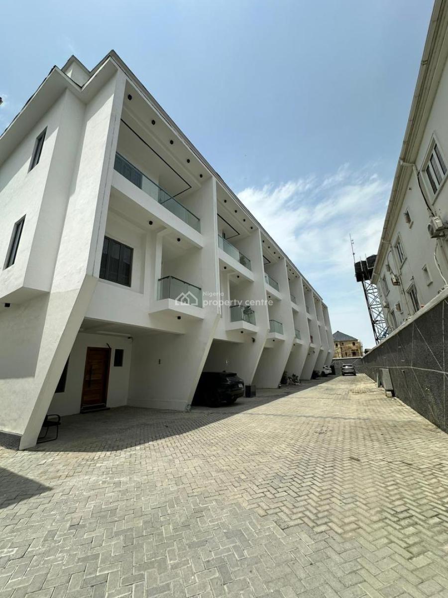 Luxury 4 Bedroom Terraced Duplex with Excellent Facilities, Ikate, Lekki, Lagos, Terraced Duplex for Rent