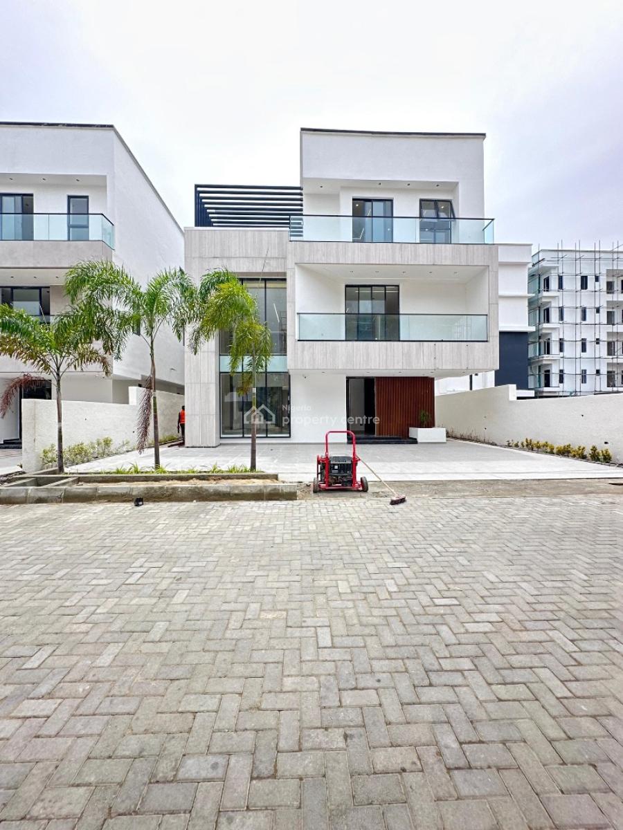 Elegantly Built 6 Bedrooms Detached Duplex with 2 Bq, Pool & Elevator, Ikate, Lekki, Lagos, Detached Duplex for Sale