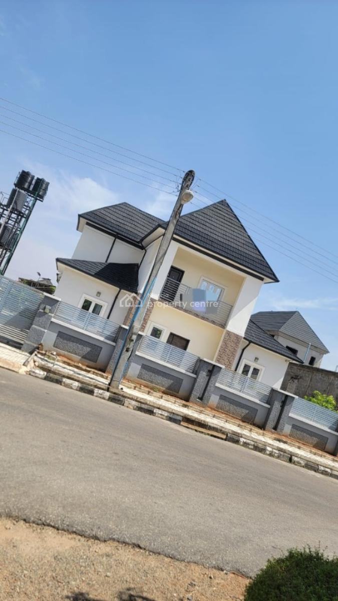 New Fully Detached Four (4) Bedrooms Duplex with 2 Units Ensuite Bq, Cluster, River Park Estate Airport Road Abuja, Lugbe District, Abuja, Detached Duplex for Rent