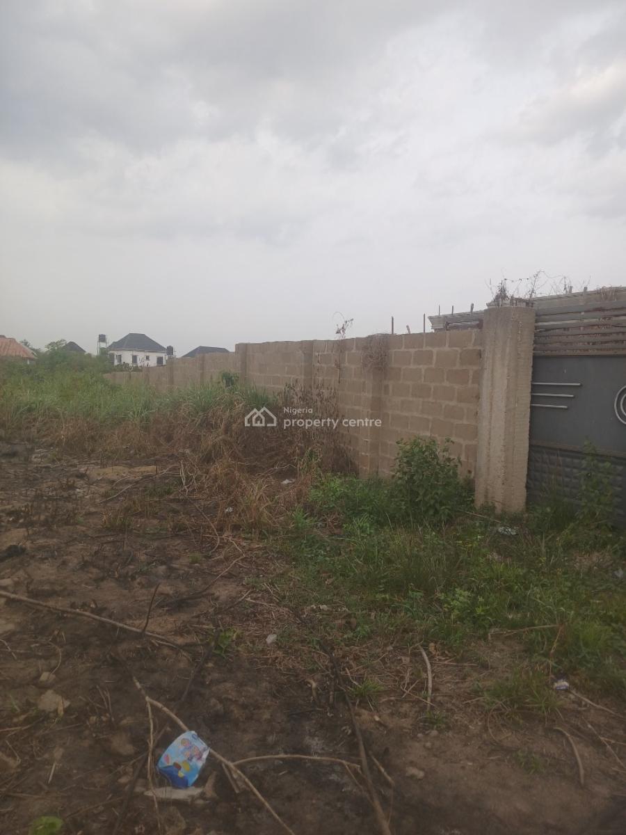 Half Plot of Land, Ofada Roundabout, Mowe Ofada, Ogun, Residential Land for Sale