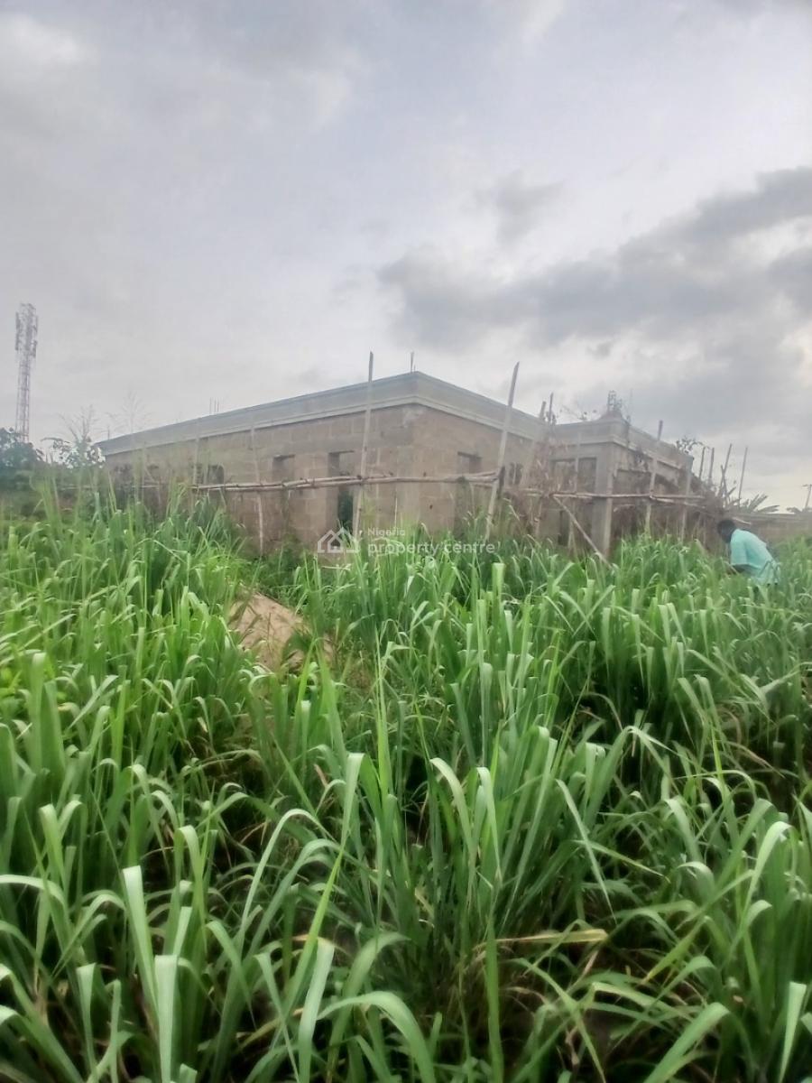 Half Plot of Land, Ofada Roundabout, Mowe Ofada, Ogun, Residential Land for Sale