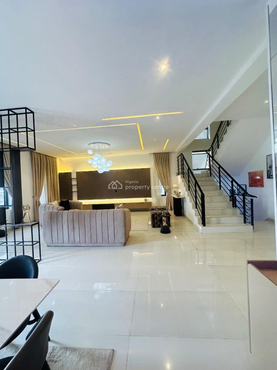 Unfurnished 4 Bedroom Semi Detached Duplex with Bq, Lekki Phase 1, Lekki, Lagos, Semi-detached Duplex for Sale