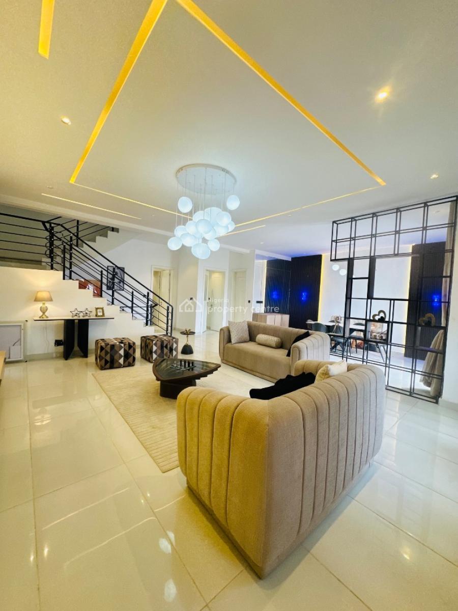 Unfurnished 4 Bedroom Semi Detached Duplex with Bq, Lekki Phase 1, Lekki, Lagos, Semi-detached Duplex for Sale