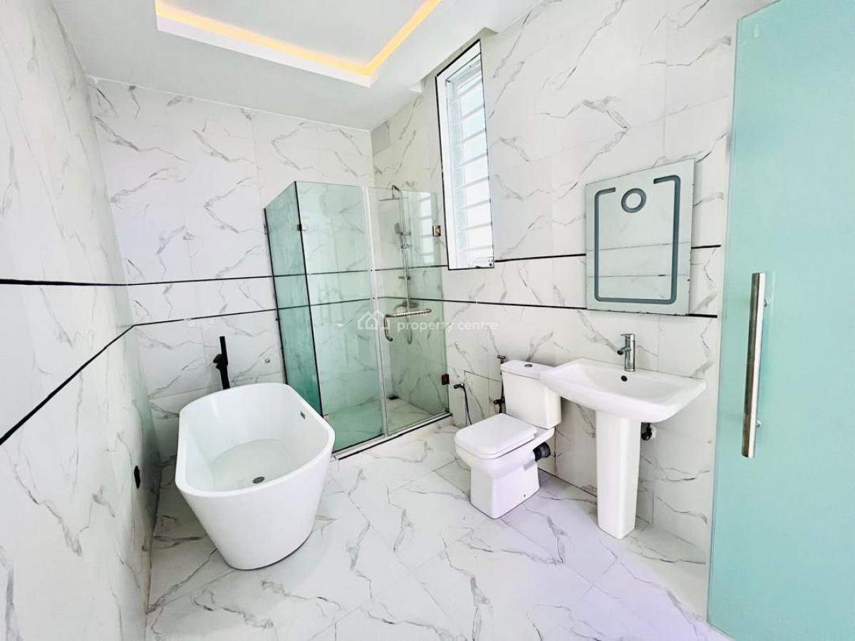 Elevated Living in This Newly Built 5-bedroom Semi-detached Duplex, Monastery Road, Sangotedo, Lagos | Video Available, Sangotedo, Ajah, Lagos, Semi-detached Duplex for Sale