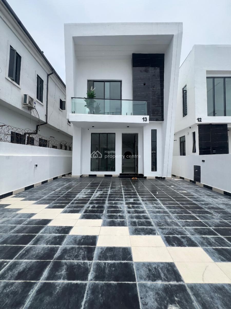 Five Bedroom Detached Duplex with Bq and Swimming Pool, Off Orchid Road Royal Pine, Lekki Phase 1, Lekki, Lagos, Detached Duplex for Sale