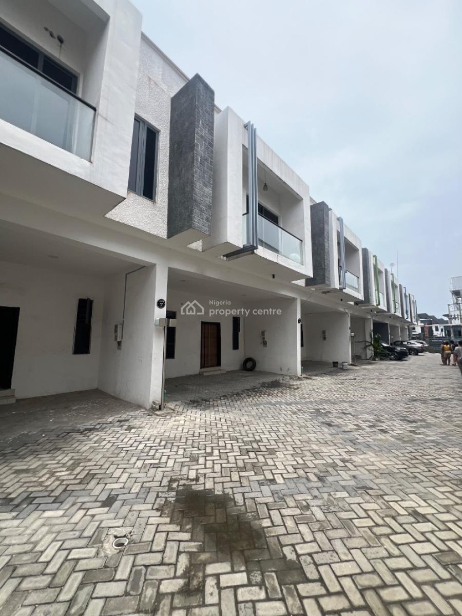 Four Bedroom Terrace Duplex with Bq with Swimming Pool, Off Orchid Road Lekki, Lekki Phase 1, Lekki, Lagos, Terraced Duplex for Sale