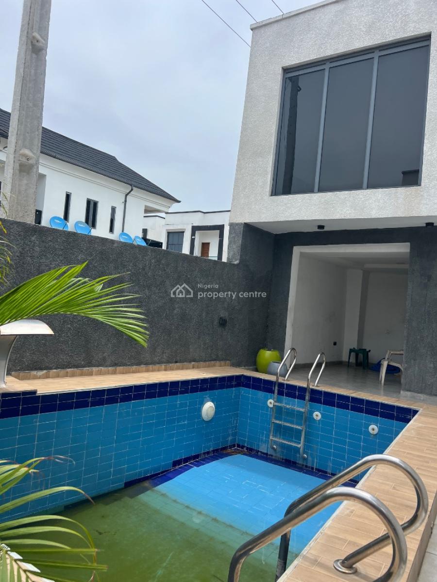 Four Bedroom Terrace Duplex with Bq with Swimming Pool, Off Orchid Road Lekki, Lekki Phase 1, Lekki, Lagos, Terraced Duplex for Sale