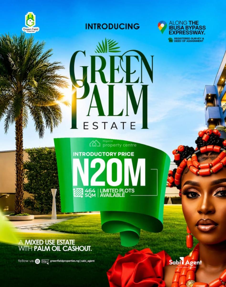 Govt Approved Buy & Build Estate Facing Road, Ibusa Bypass Express Way, Oshimili North, Delta, Mixed-use Land for Sale