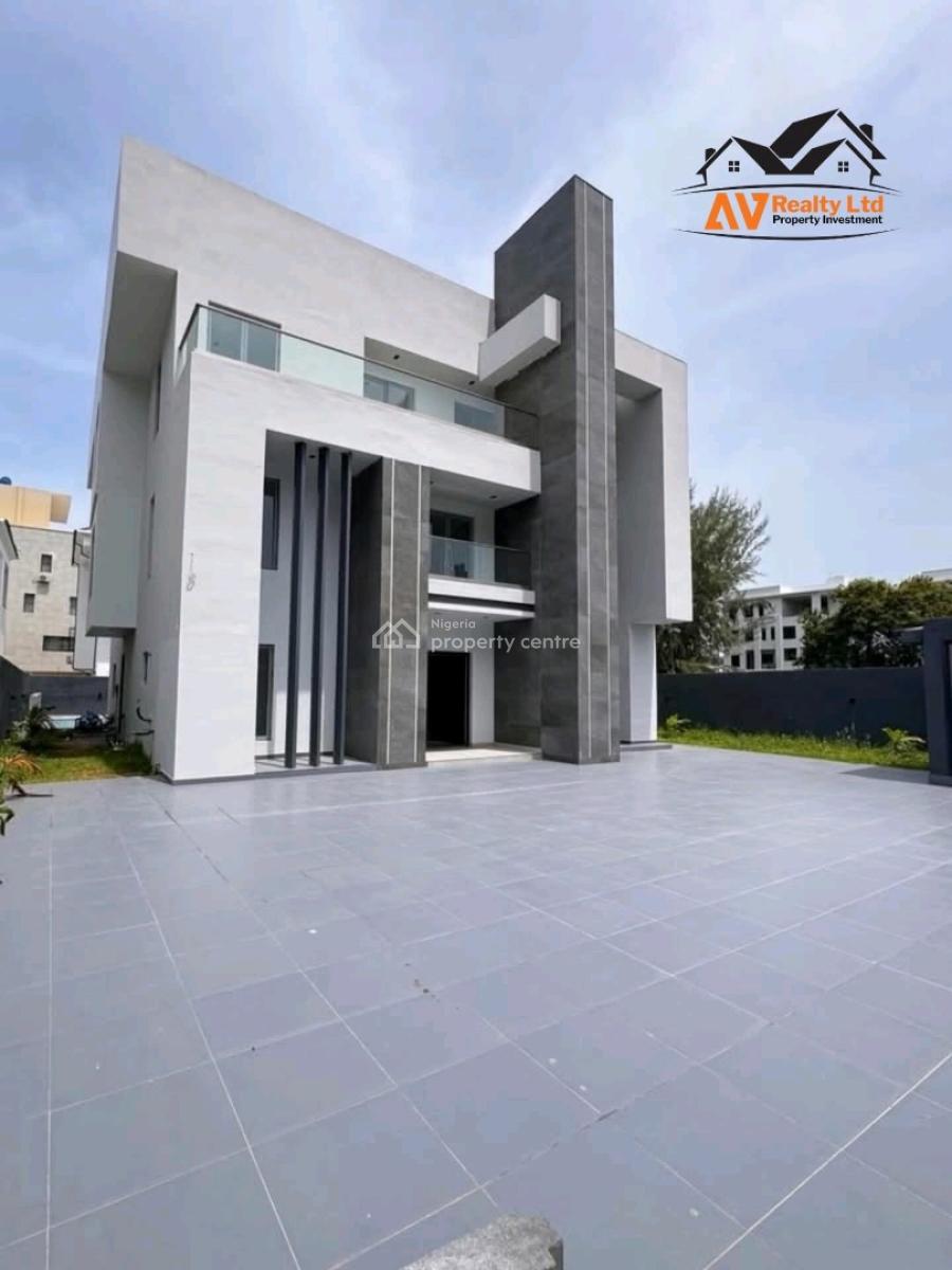 Contemporary 4 Bedroom Detached Duplex with Elevator, Pool, Gym, Cinem, Banana Island, Ikoyi, Lagos, House for Sale