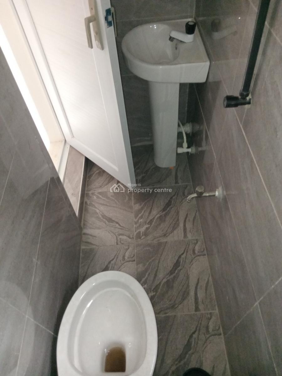 Newly Built Single Room Self-contained Upstairs with Personal Balcony, Ogombo, Ajah, Lagos, Self Contain (single Rooms) for Rent