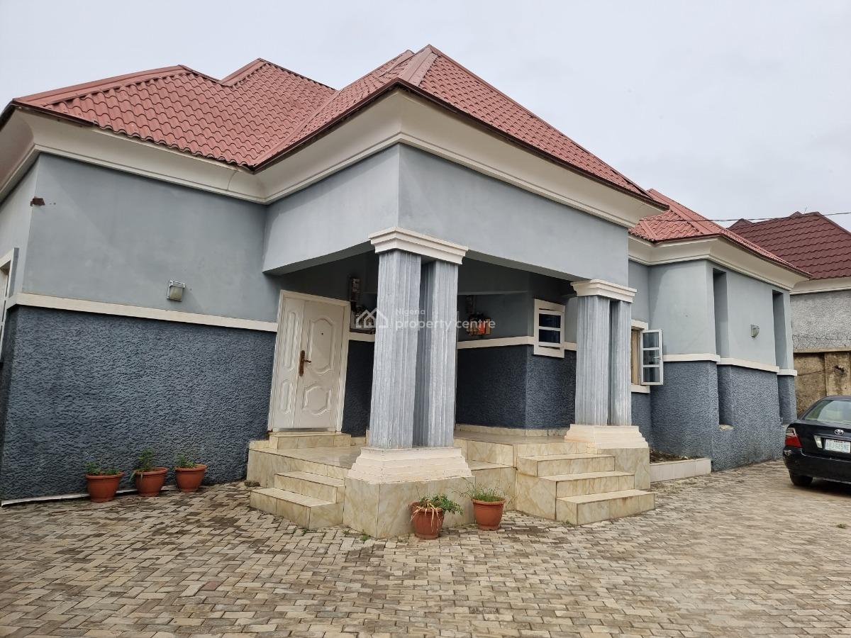 Smart 2 Bedrooms Apartment, Off Von Road, Lugbe District, Abuja, Semi-detached Bungalow for Rent