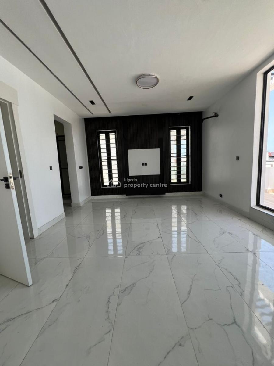 Elegant 5 Bedrooms Fully Detached Duplex + Pool & Bq in a Secured Estate, Chevron, Lekki, Lagos, Detached Duplex for Sale
